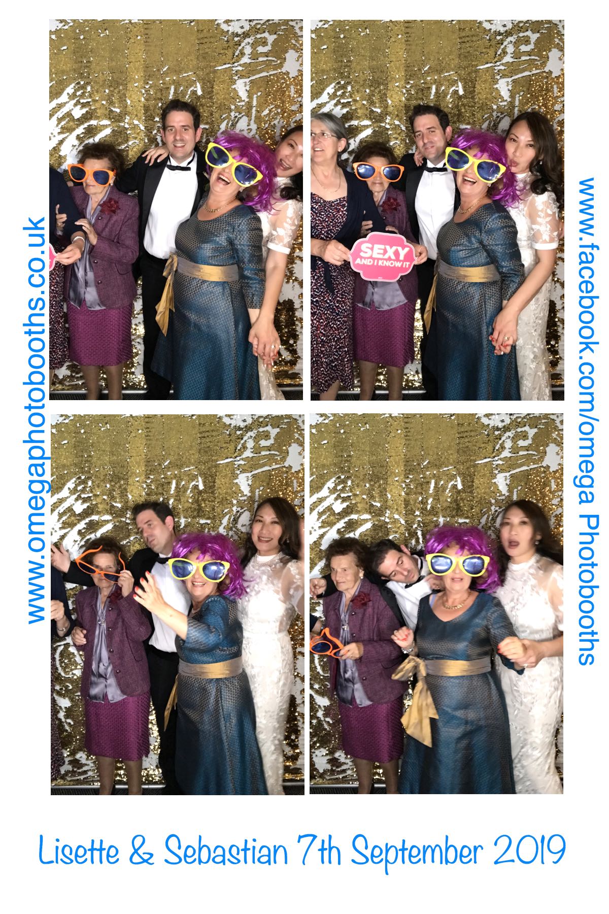 Lisette & Sebastian | View more photos from the event at gallery.omegaphotobooths.co.uk/u/Omega-Photobooths/Lisette-Sebastian